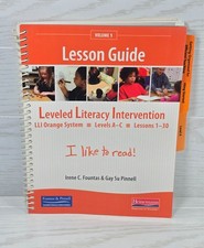 LLI Orange Lesson Guide Volume 1 Levels A-C 1...