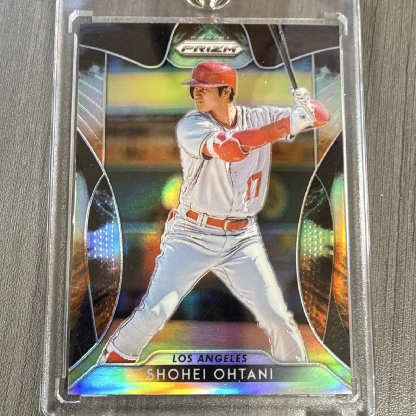 Shohei Ohtani, Los Angeles Angels, 2019 Panini Prizm, Silver, #153