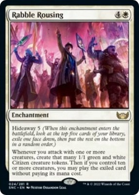 1x Rabble Rousing - Streets of New Capenna - NM  -  MTG
