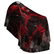 Professional Barber Cape - Hair Cutting Cape with Adjustable Neck Closure, Sa...