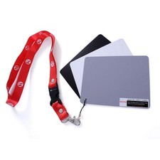 Photo Color, White Balance Card Set for Digital Photography Index Card Sized,...