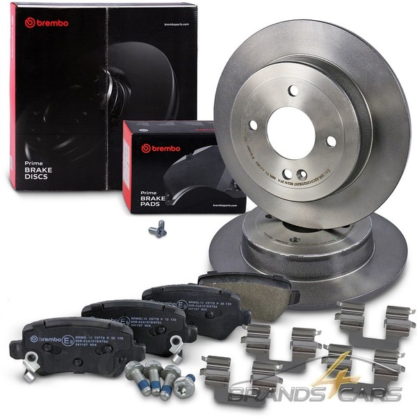 Brembo Bremsscheiben Ø262 +BremsbelÄGe Hinten FÜR KIA Ceed PRO-CEED JD-image