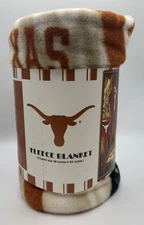 Texas Longhorns UT Fleece Blanket 48" x 60" NCAA
