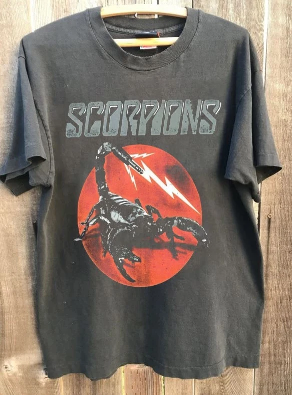 scorpions tour t shirt products for sale | eBay
