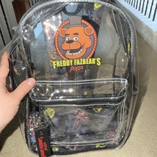 Five Nights at Freddy s Clear Backpack New 