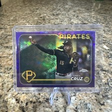 2024 Topps Chrome Logofractor Edition - Oneil Cruz #98 Purple Refractor /250