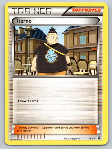 2013 POKEMON TIERNO KALOS STARTER SET 39/39 NM A77508 FREE S&H