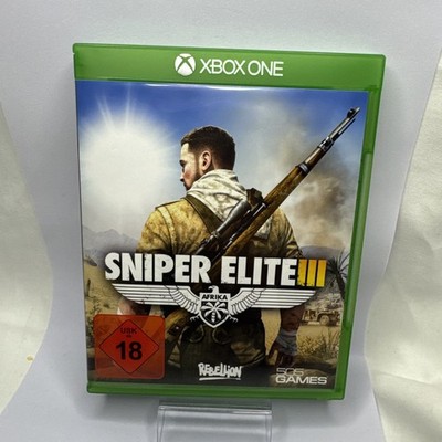 Sniper Elite III 3 Afrika Microsoft Xbox One OVP 