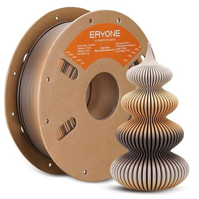 PLA Hyper Speed Matte Gradient Rainbow 1,75mm 1kg Eryone 3D Druck