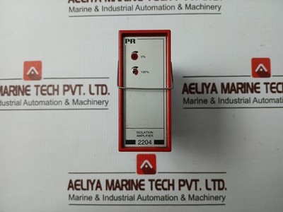 PR ELECTRONICS 2204B2P Isolation Amplifier 1.8W 50-60HZ 4-20MA 10A/380V
