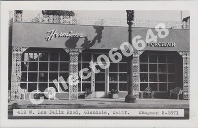 RPPC-Glendale CA-Hermione Store-Los Angeles County-California-Real Photo-RP