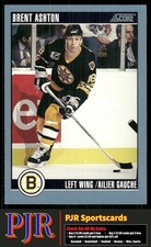 Brent Ashton 1992-93 Score Canadian #164 Boston Bruins