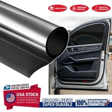 Black One Way Privacy Film Window Tint for Home Mirror Vinyl Roll Heat Control
