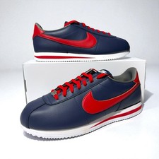NEW Nike By You ID Cortez 72 Roses Red Navy FV9523-900 Women  s 13.5 / Men  s 12