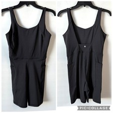 Calia By Carrie Underwood Inspire Short Bodysuit Black S