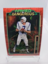2026 Leaf Metal Bert Jones 1/1 Nebula Armed & Dangerous 