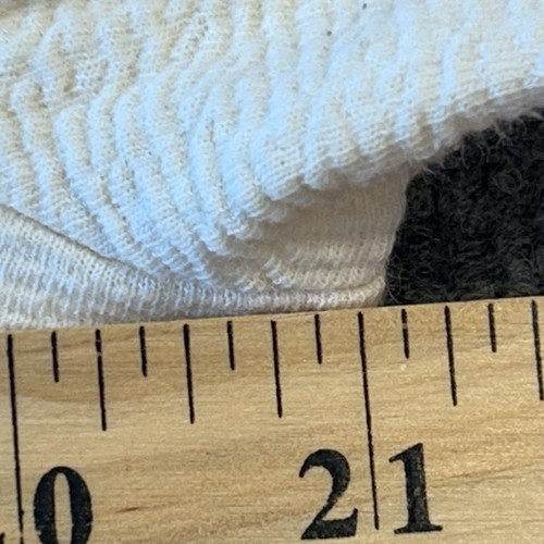 Eileen Fisher Crepe Sweater M Ivory Ballet Neck Cotton Elastane Minimalist - Picture 7 of 16