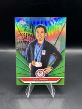 2026 Topps Chrome US Winter Olympics - Apolo Ohno Buongiorno Green Refractor /99
