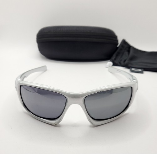 Gafas de sol OAKLEY personalizadas TEN X blancas cromadas con iridio negro polarizadas RARAS 9128 - Imagen 2 de 14