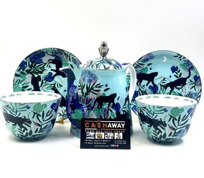 T2 H210BG746 Zoo Brews Large Tea For Two Tea Set