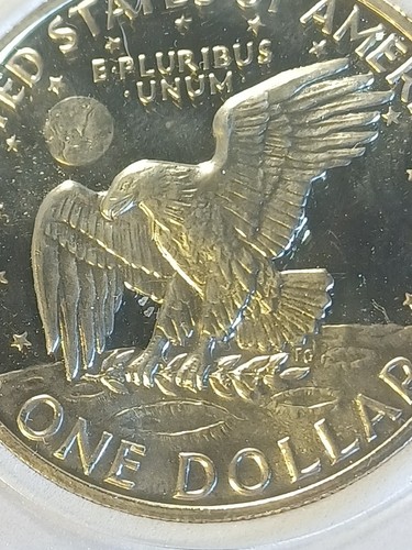 2 1971s silver eisenhower dollars - proof dcam - gem uncirculated - Picture 8 of 12