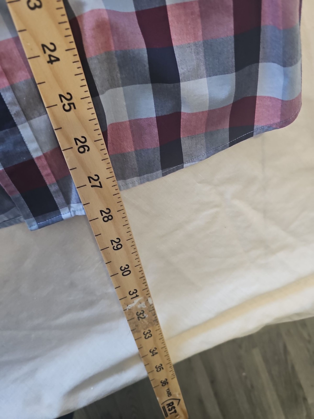 Nautica Classic Fit Short Sleeve Plaid Button-Down Shirt A2 1221 image 6