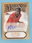 2024-25 Topps Finest - Finest Auto Patrick Williams #FA-PW Chicago Bulls READ