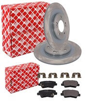 Febi Disques 300mm + Revêtements Arrière Convient pour Hyundai i40 Soude + Combi