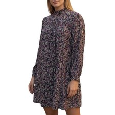 J. Crew Button-Up Mini Cottagecore Dress Sunny Meadow Floral Cotton Size XXS
