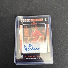 Topps decades 1990s -  Michael Owen - Auto /5 - Liverpool - Mercurial