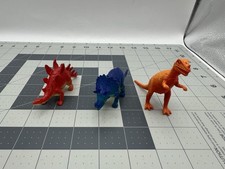 Assorted Plastic Dinosaur Toys  Pre-Owned Collectible Dino Figures  Kids Play