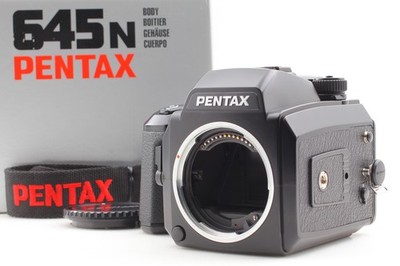 [Top NEUWERTIG in Box] Pentax 645N 645 N Filmkamera 120 Film Rückseite aus...