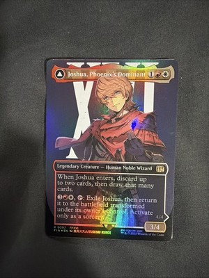 Magic: The Gathering Final Fantasy Joshua, Phoenix's Dominant Foil Card #397