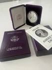 1987 American Eagle 1 oz Silver Proof Coin w/ Box & COA