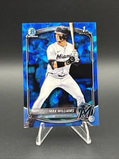 2025 Bowman 1st Chrome Draft Sapphire Edition - Max Williams #BDC-68 (RC)
