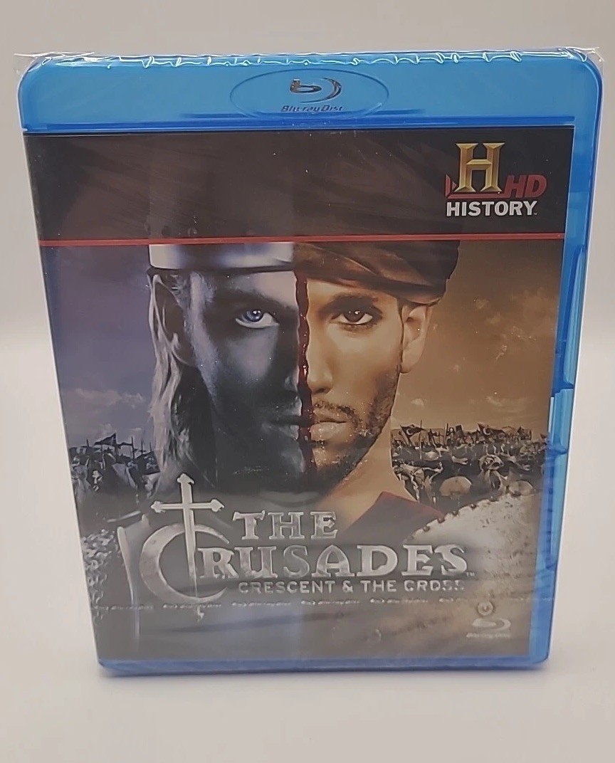 The Crusades: Crescent & The Cross Blu Ray - New And Sealed