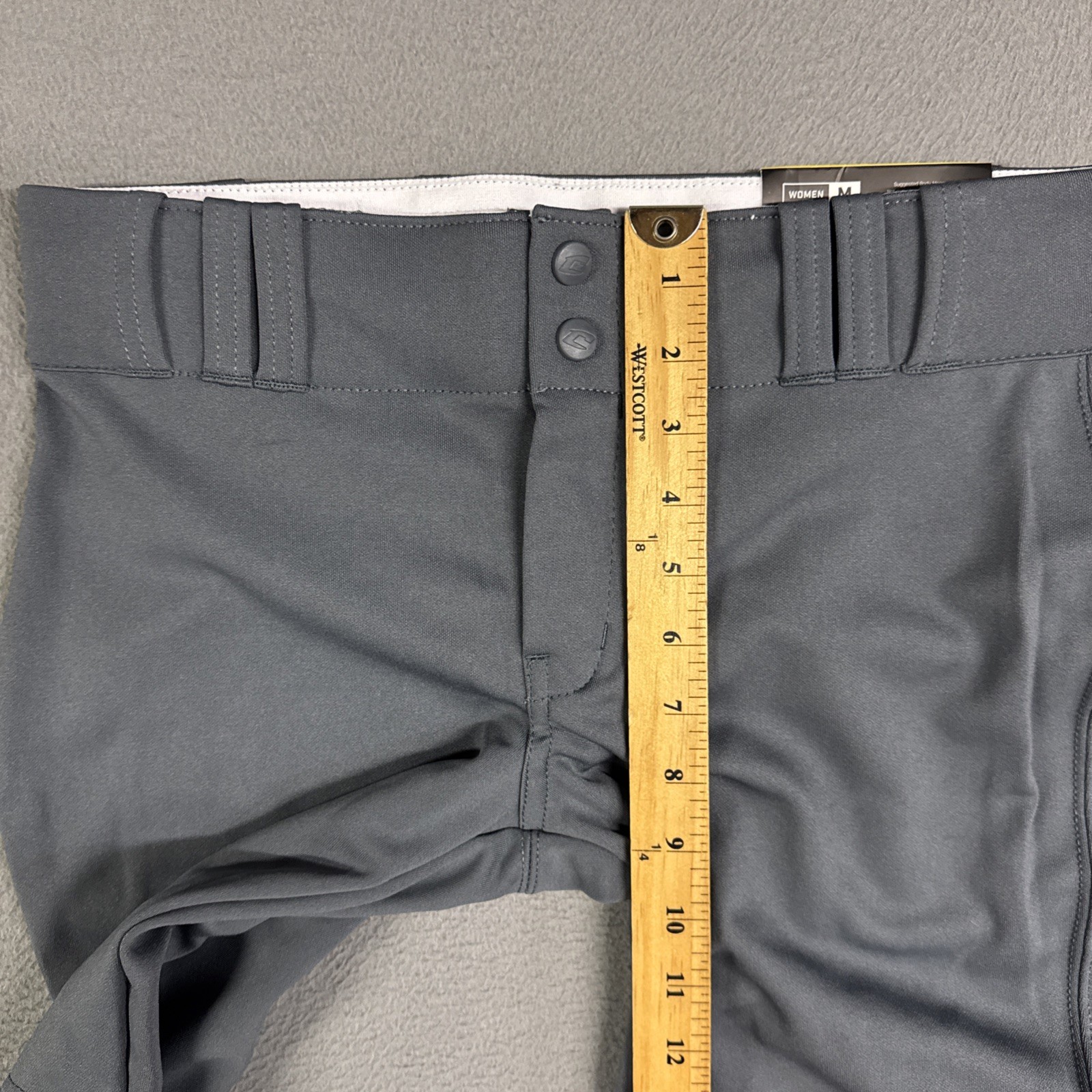 Champro Softball Pants Women’s Medium Graphite Gray BP11 Fastpitch Polyester NWT