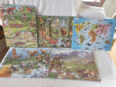 5x Larsen Puzzle neu