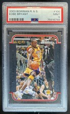 2003-04 Bowman Rookies & Stars Kobe Bryant #100 Lakers PSA 9
