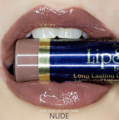 Qty of 4 SENEGENCE LipSense LONG LASTING LIQUID LIP COLOR Nude .25oz Each