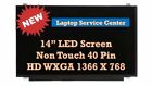 Sony Vaio Pcg-61712M 14.0" Lcd Led Screen Display Panel Wxga Hd Slim