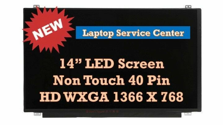 B140XTN02.0 New 14.0 WXGA HD Slim LED LCD Screen B140XTN02 V.0 Display
