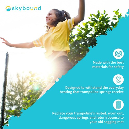 SkyBound 6" Trampoline Spring Replacement,24 Pack - Picture 2 of 4