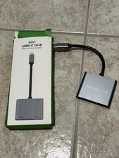 4 In 1 USB C Hub Type C To PD