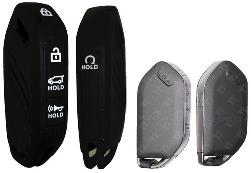 Llavero de entrada sin llave cubierta remota de goma para Kia Telluride Sorento K4 K5 2025 - Imagen 2 de 6
