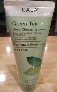 green tea deep cleansing foam