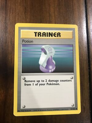 Trainer Potion Pokemon  Base Set 94/102
