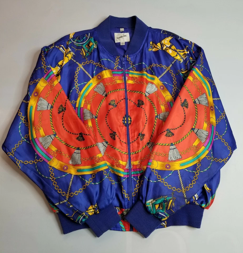 JACQUCELINE FERRAR UNISEX COLORFUL JACKET ONE SIZE MADE IN KOREA - Image 3 of 4