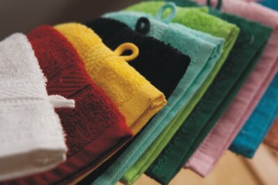 Waschhandschuh Handtuch Badetuch Waschlappen 100 % Baumwolle 450 g/m² 16x21 cm