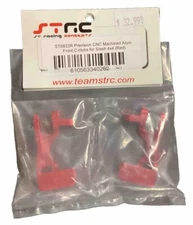 ST Racing 6832R Aluminum Front C-Hubs (Red) (Slash 4x4)